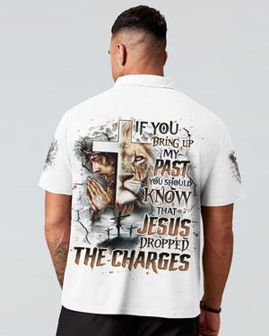 Jesus Dropped The Charges Lion Men's All Over Print Shirt - Tlno1009243