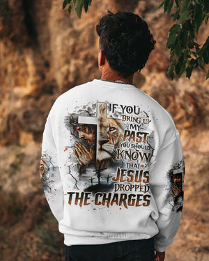 Jesus Dropped The Charges Lion Men's All Over Print Shirt - Tlno1009243