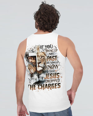 Jesus Dropped The Charges Lion Men's All Over Print Shirt - Tlno1009243