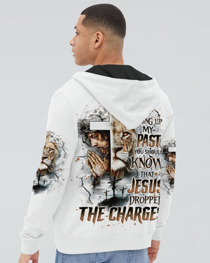 Jesus Dropped The Charges Lion Men's All Over Print Shirt - Tlno1009243