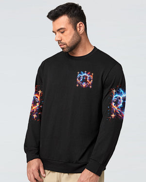 No Matter The Storm Jesus Lion Men's All Over Print Shirt - Tlno1406242