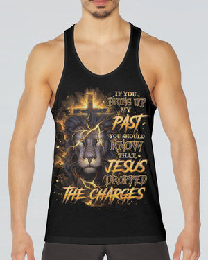 Jesus Dropped The Charges Lion Men's All Over Print Shirt - Tlno1408243