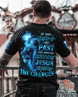 Jesus Dropped The Charges Lion Men's All Over Print Shirt - Tlno1811244
