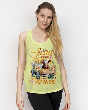 Jesus Take The Wheel Women's All Over Print Shirt - Tlno2407244