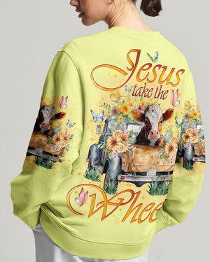 Jesus Take The Wheel Women's All Over Print Shirt - Tlno2407244
