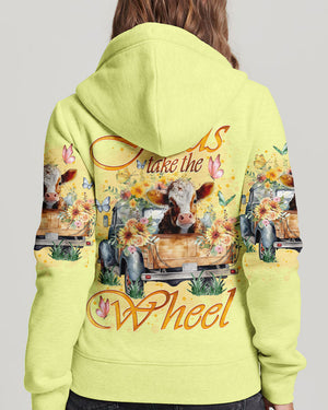 Jesus Take The Wheel Women's All Over Print Shirt - Tlno2407244