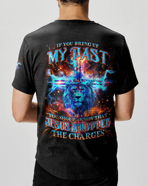 Jesus Dropped The Charges Lion Men's All Over Print Shirt - Tlno2606244