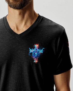 Jesus Dropped The Charges Lion Men's All Over Print Shirt - Tlno2606244
