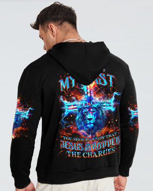Jesus Dropped The Charges Lion Men's All Over Print Shirt - Tlno2606244