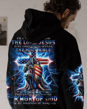 I'm A Warrior Of God Men's All Over Print Shirt - Tlno3005244