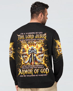 I'm A Warrior Of God Men's All Over Print Shirt - Tlno3011241