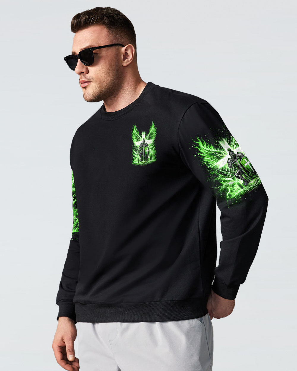 I'm A Warrior Of God Men's All Over Print Shirt - Tlno30120242