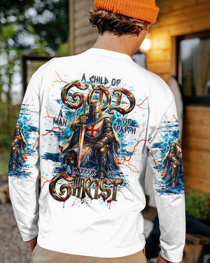 A Warrior Of Christ Men's All Over Print Shirt - Tlnt0201261