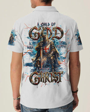 A Warrior Of Christ Men's All Over Print Shirt - Tlnt0201261