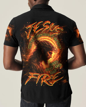 Jesus Fill Me With The Holy Spirit Men's All Over Print Shirt - Tlnt0310254