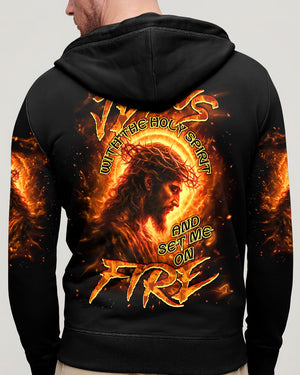 Jesus Fill Me With The Holy Spirit Men's All Over Print Shirt - Tlnt0310254