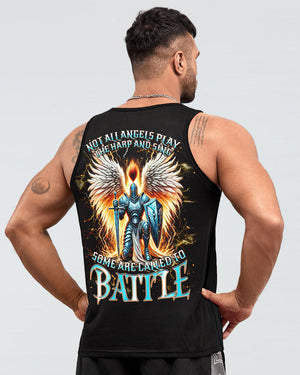 Not All Angels Play The Harp And Sing Warrior Men's All Over Print Shirt - Tlnt0402255