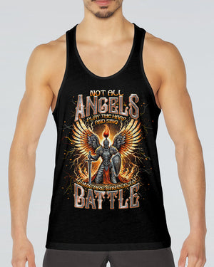 Not All Angels Play The Harp And Sing Warrior Men's All Over Print Shirt - Tlnt0502253