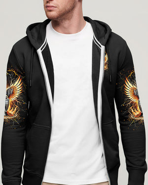 Not All Angels Play The Harp And Sing Warrior Men's All Over Print Shirt - Tlnt0502253