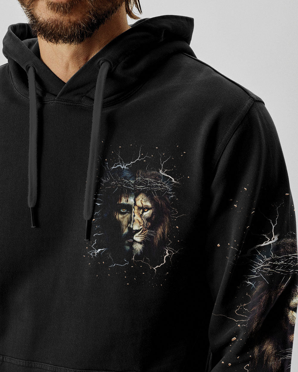 He Died For Me Lion Men's All Over Print Shirt - Tlnt0603252