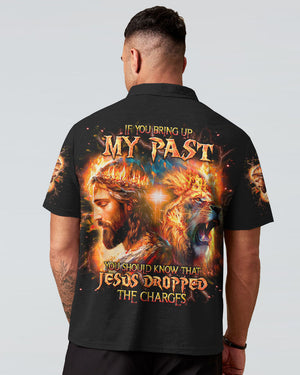 Jesus Dropped The Charges Lion Men's All Over Print Shirt - Tlnt0606241