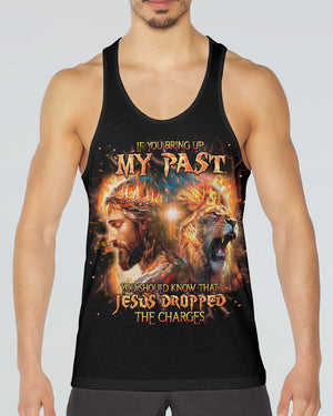 Jesus Dropped The Charges Lion Men's All Over Print Shirt - Tlnt0606241