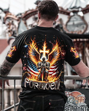 Forgiven Warrior Wings Men's All Over Print Shirt - Tlnt0703254