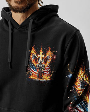 Forgiven Warrior Wings Men's All Over Print Shirt - Tlnt0703254