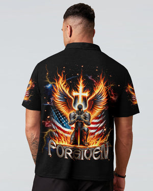 Forgiven Warrior Wings Men's All Over Print Shirt - Tlnt0703254