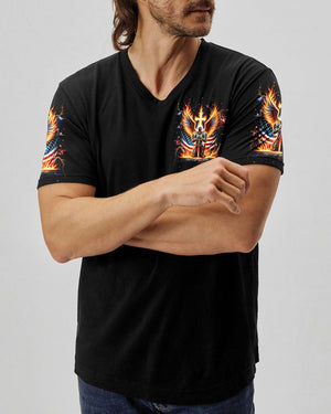 Forgiven Warrior Wings Men's All Over Print Shirt - Tlnt0703254
