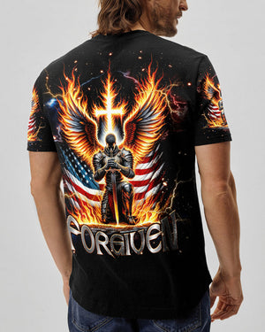 Forgiven Warrior Wings Men's All Over Print Shirt - Tlnt0703254