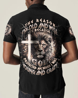 The Reason I’m Old And Wise Lion Men's All Over Print Shirt - Tlnt0711251