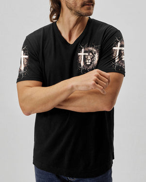 The Reason I’m Old And Wise Lion Men's All Over Print Shirt - Tlnt0711251