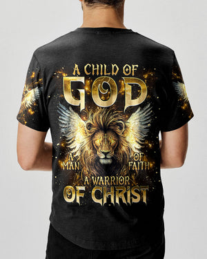 A Warrior Of Christ Lion Wings Men's All Over Print Shirt - Tlnt1004252