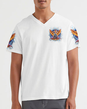 My Soul Is Protected By The Armor Of Faith Warrior Men's All Over Print Shirt - Tlnt1012241