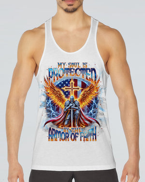 My Soul Is Protected By The Armor Of Faith Warrior Men's All Over Print Shirt - Tlnt1012241