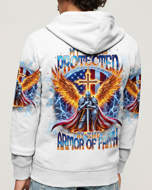 My Soul Is Protected By The Armor Of Faith Warrior Men's All Over Print Shirt - Tlnt1012241