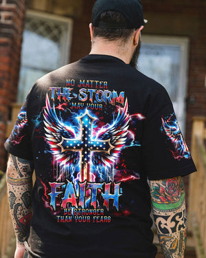No Matter The Storm Men's All Over Print Shirt - Tlnt1201244