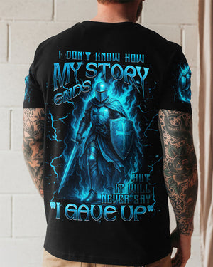 I Don't Know How My Story Ends Warrior Men's All Over Print Shirt - Tlnt1209251