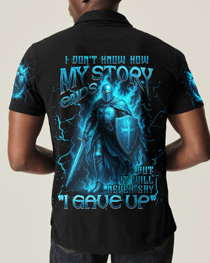 I Don't Know How My Story Ends Warrior Men's All Over Print Shirt - Tlnt1209251