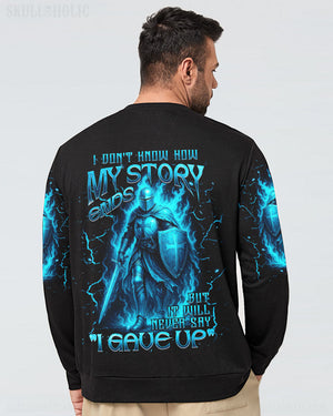 I Don't Know How My Story Ends Warrior Men's All Over Print Shirt - Tlnt1209251
