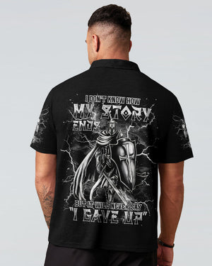 I Don't Know How My Story Ends Warrior Men's All Over Print Shirt - Tlnt1505252