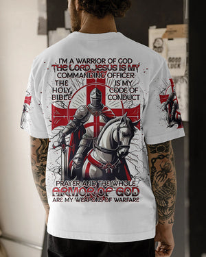 I'm A Warrior Of God Men's All Over Print Shirt - Tlnt1802252