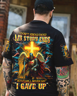 I Don't Know How My Story Ends Warrior Men's All Over Print Shirt - Tlnt1904251