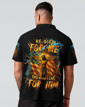 He Died For Me Men's All Over Print Shirt - Tlnt1905252