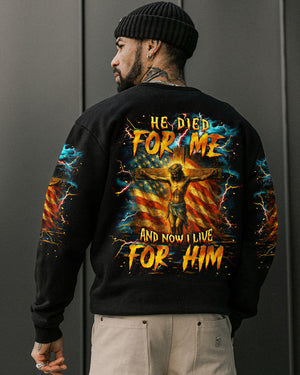 He Died For Me Men's All Over Print Shirt - Tlnt1905252
