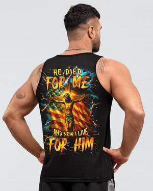 He Died For Me Men's All Over Print Shirt - Tlnt1905252