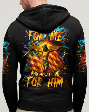 He Died For Me Men's All Over Print Shirt - Tlnt1905252