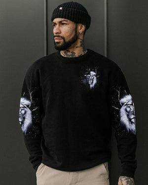 Jesus Dropped The Charges Lion Men's All Over Print Shirt - Tlnt2111242