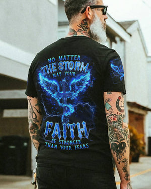 No Matter The Storm Wings Men's All Over Print Shirt - Tlnt2503243